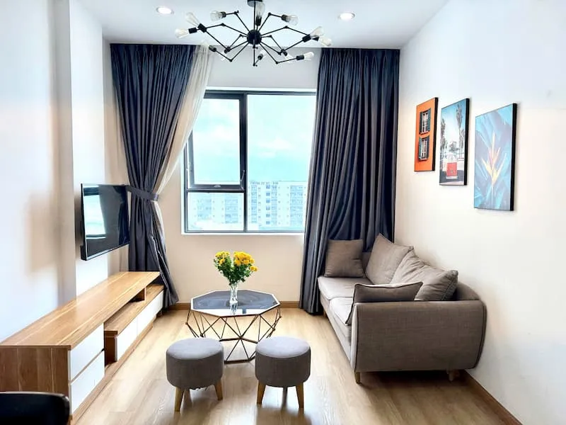 Cho thuê căn hộ 2PN Full nội thất cách biển Bình Sơn chỉ 5p đi bộ - Ảnh 3