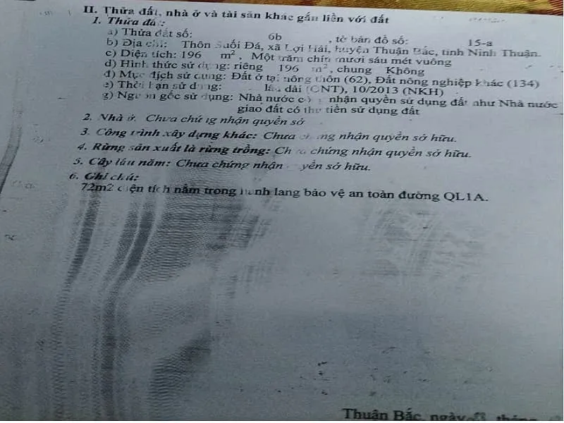 Kẹt tiền bán nhanh đất thổ cư Quốc lộ 1A Suối đá chỉ 1,1 tỷ - Ảnh 4