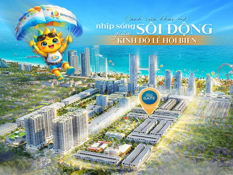 Khai Mở Dòng Chảy Thịnh Vượng Tại Đô Thị Biển Kiểu Mẫu Bình Sơn Ocean Park