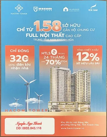 MỞ BÁN CĂN HỘ CAO CẤP HACOM TOWER