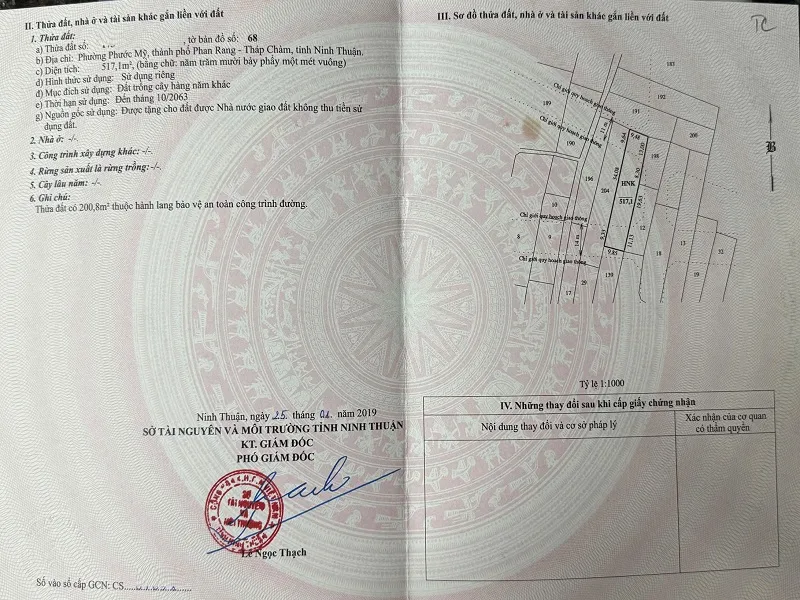 Cần sang lại 517m2 đất HNK khu 7 Quẹo phường Bảo An chỉ 490tr - Ảnh 4