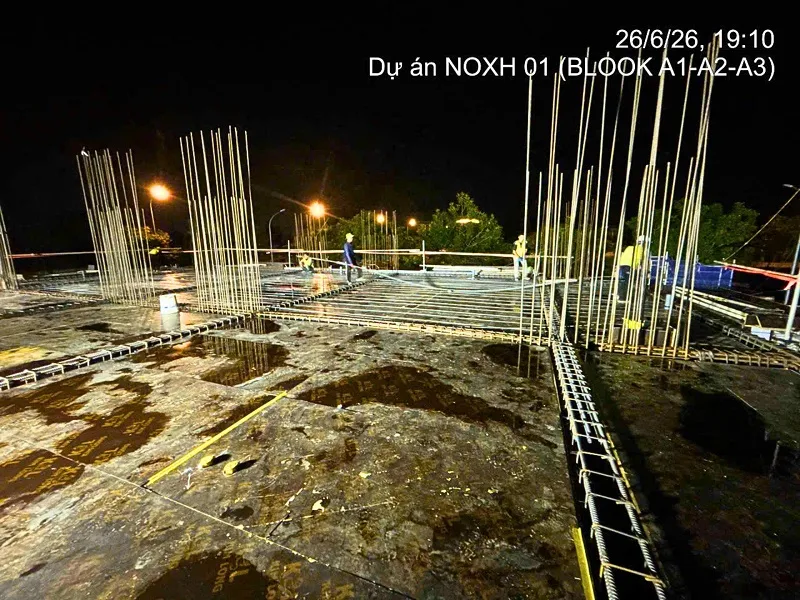 công trường dự án hacom ocean city
