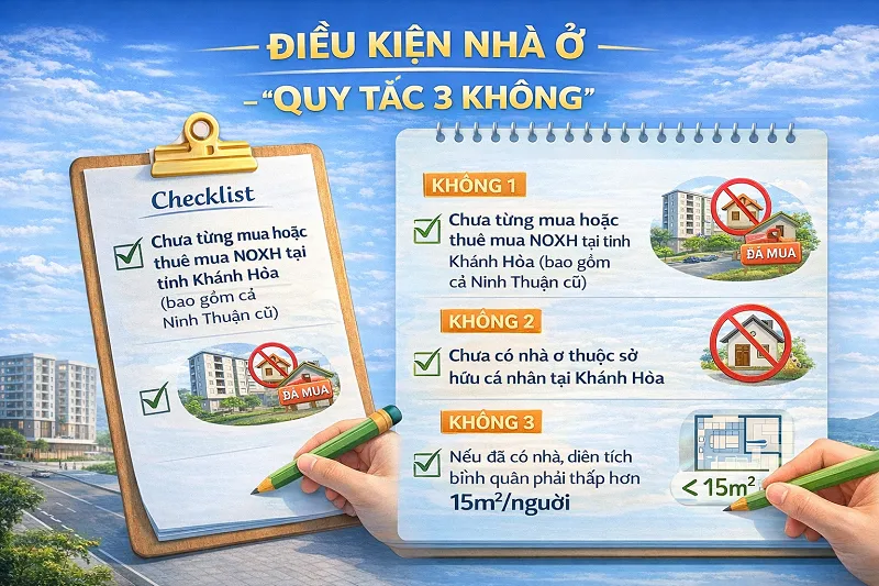 Điều kiện mua nhà ở xã hội hacom ocean city