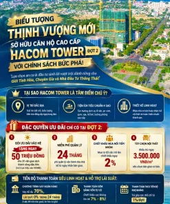 Mở bán căn hộ cao cấp Hacom Tower Phan Rang Khánh Hòa